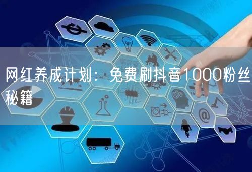 网红养成计划：免费刷抖音1000粉丝秘籍