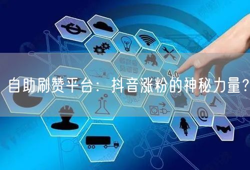 自助刷赞平台：抖音涨粉的神秘力量？