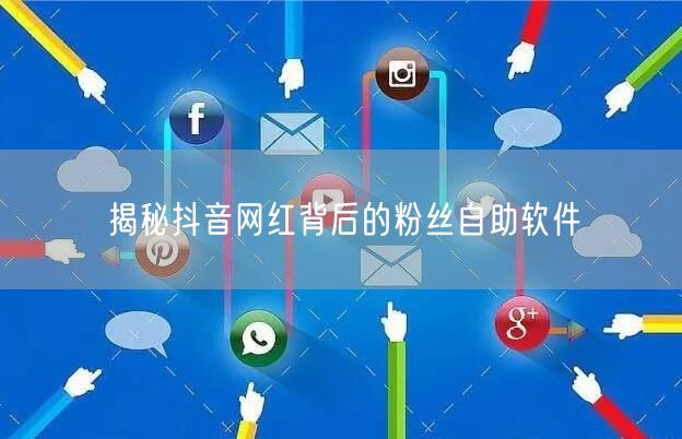 揭秘抖音网红背后的粉丝自助软件