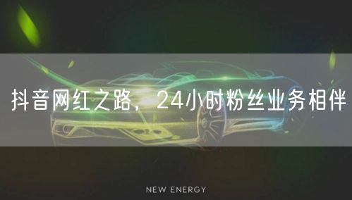 抖音网红之路，24小时粉丝业务相伴