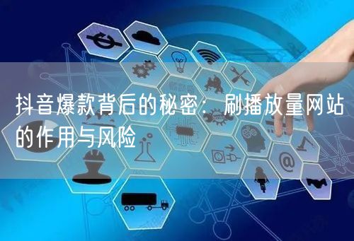 抖音爆款背后的秘密：刷播放量网站的作用与风险