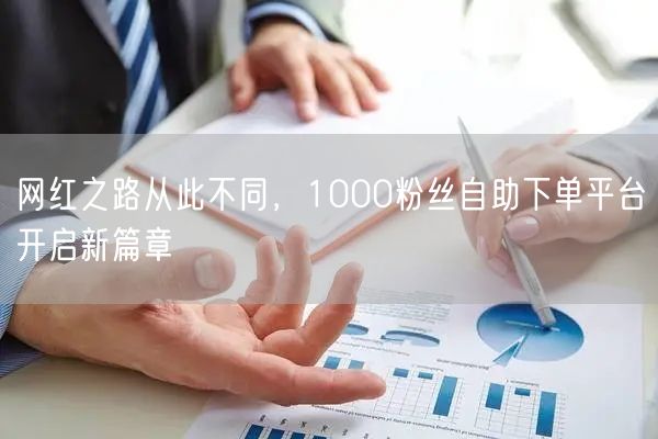 网红之路从此不同，1000粉丝自助下单平台开启新篇章