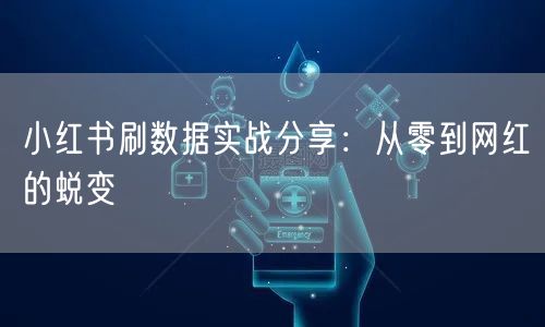 小红书刷数据实战分享：从零到网红的蜕变