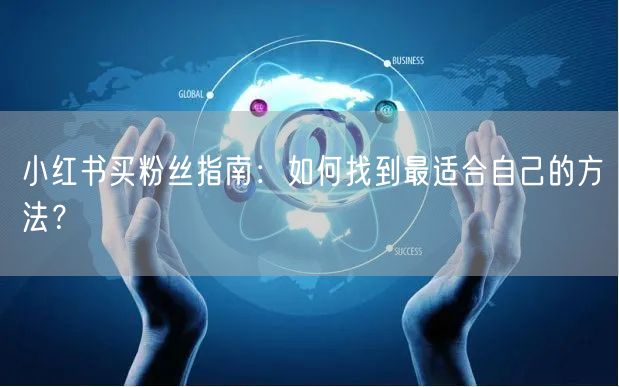 小红书买粉丝指南：如何找到最适合自己的方法？