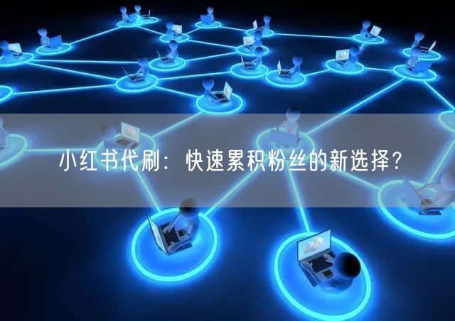 小红书代刷：快速累积粉丝的新选择？