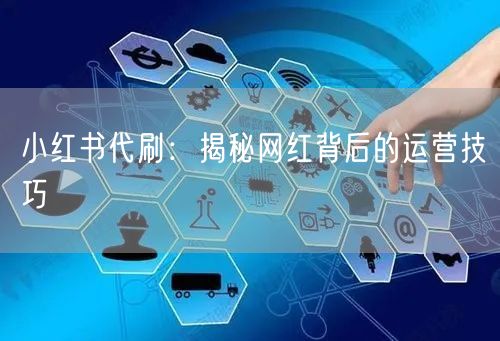 小红书代刷：揭秘网红背后的运营技巧