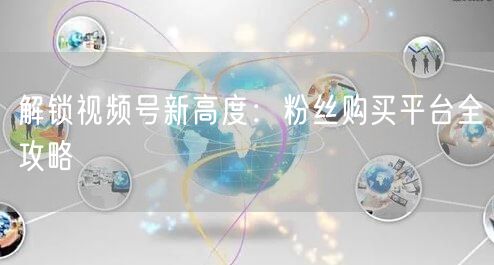 解锁视频号新高度：粉丝购买平台全攻略