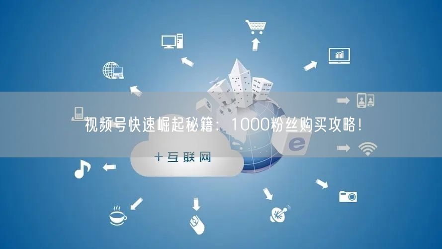 视频号快速崛起秘籍：1000粉丝购买攻略！