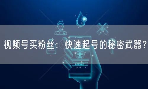 视频号买粉丝：快速起号的秘密武器？